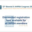 Thumbnail for Discounted registration fees at the E-AHPBA 2017 Congress in Mainz, Germany