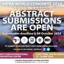 Thumbnail for IHPBA Call for Papers Open 